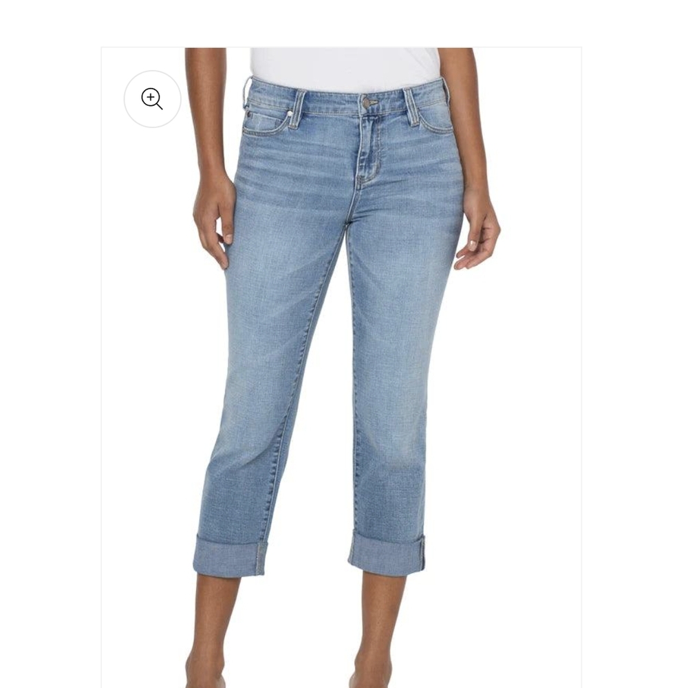 Liverpool cropped skinny jeans Charlie style
